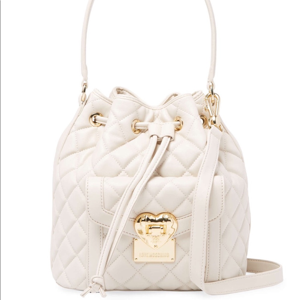 Love Moschino Quilted Bucket bag